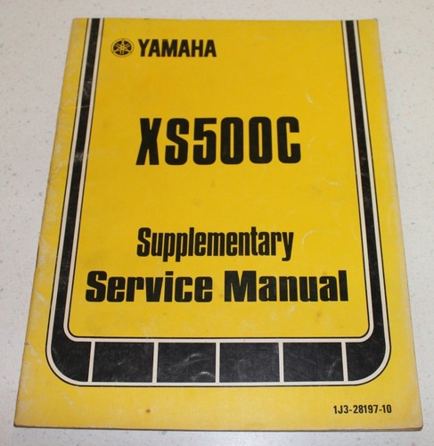 Yamaha xs500c factory - yamaha, '76