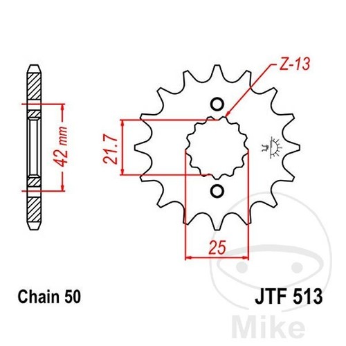 Sprocket for yamaha 500 - sprocket, xs