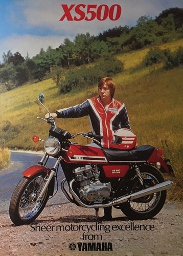 Yamaha xs500 original 1977 - yamaha,
