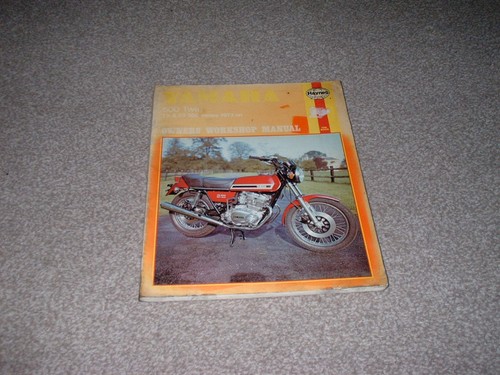 Haynes manual for yamaha tx500 - haynes,
