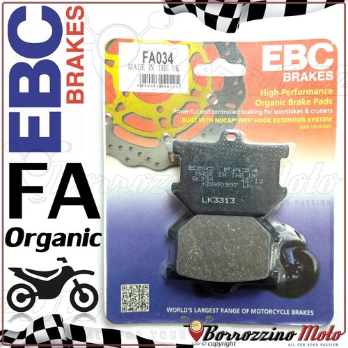 Brake pads front organic - front, ebc