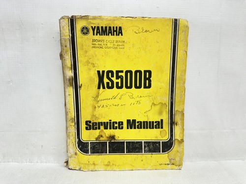 1975 yamaha xs500b motorcycle - yamaha,