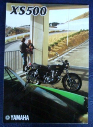 Yamaha xs500 motorcycle - yamaha,