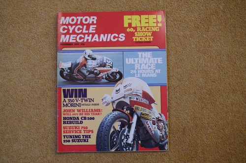 Motor cycle mechanics december - mechanics,