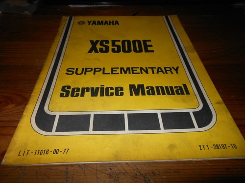 Yamaha supplementary service - supplementary,