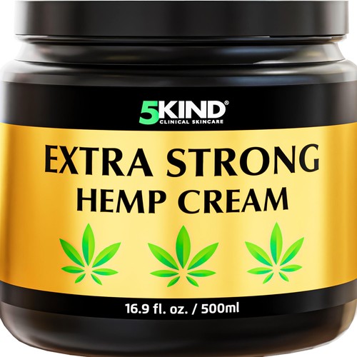 5kind extra strong hemp cream - strong,