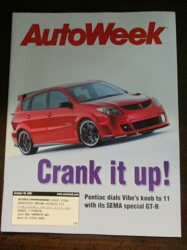 Auto week magazine october - week, 29