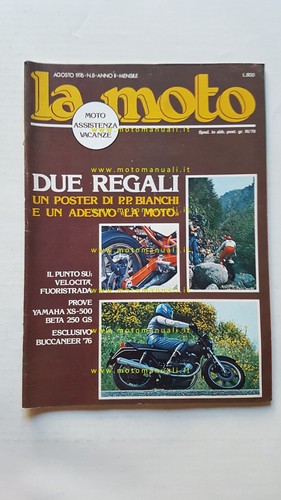 Moto 8 1976 prove - la,