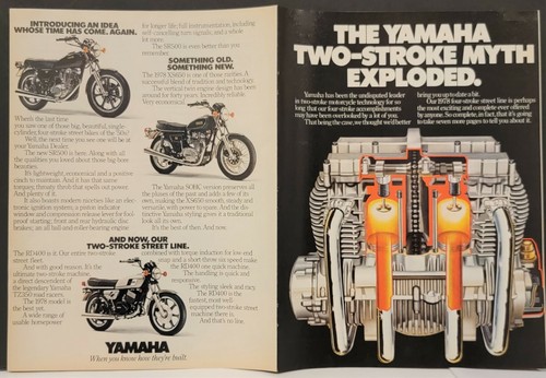 1978 yamaha motorcycle page - yamaha,