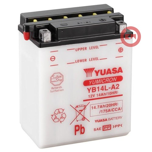Yuasa yb14l 12v 14ah - yuasa,