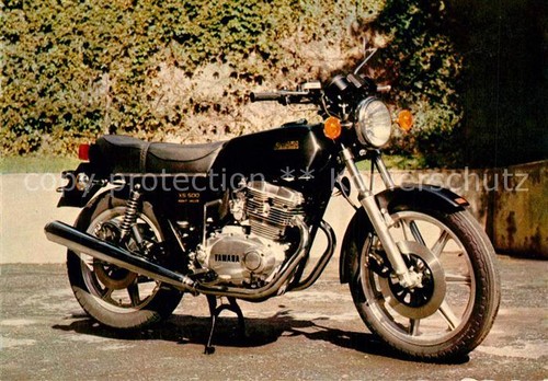 Motorcycle yamaha 500 - yamaha,