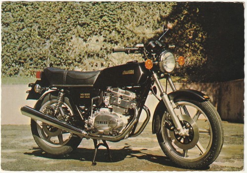 Motorcycle yamaha xs 500 - motorcycle,