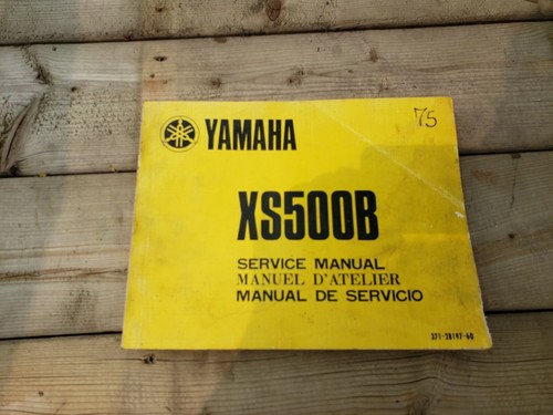 Vtg original yamaha xs500b - yamaha,