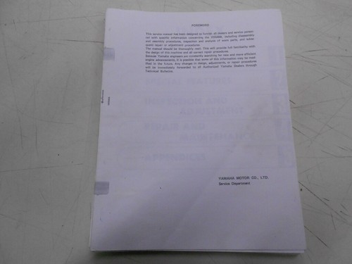 Yamaha oem xs500b service - yamaha, xs500b/c